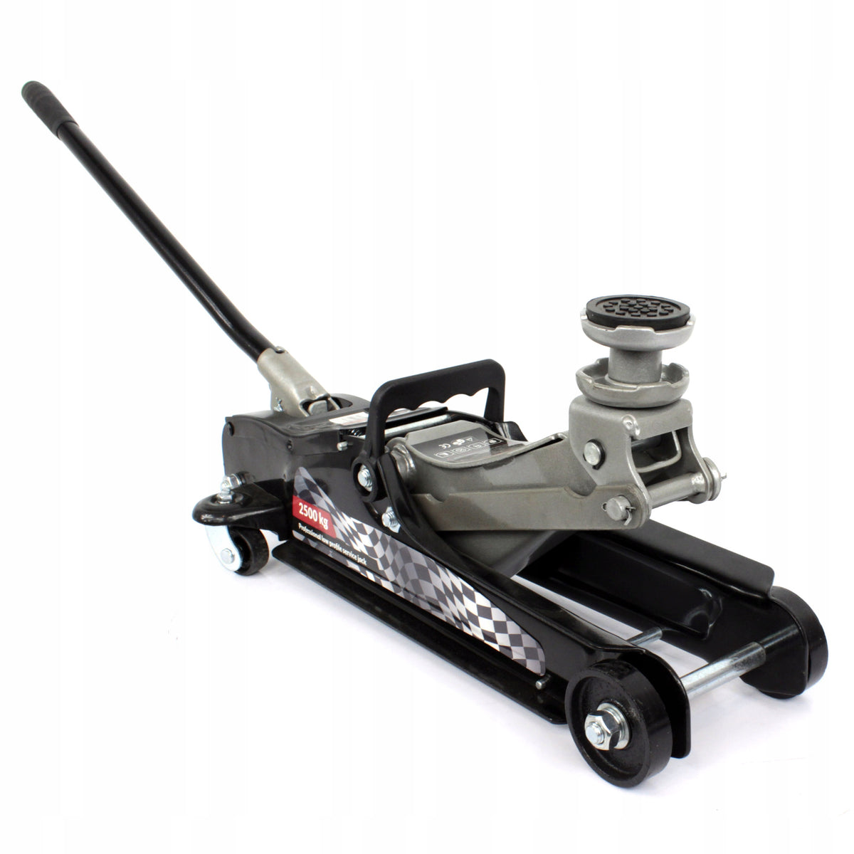 2X "FROG" JACK 2,5T LOW SILVER