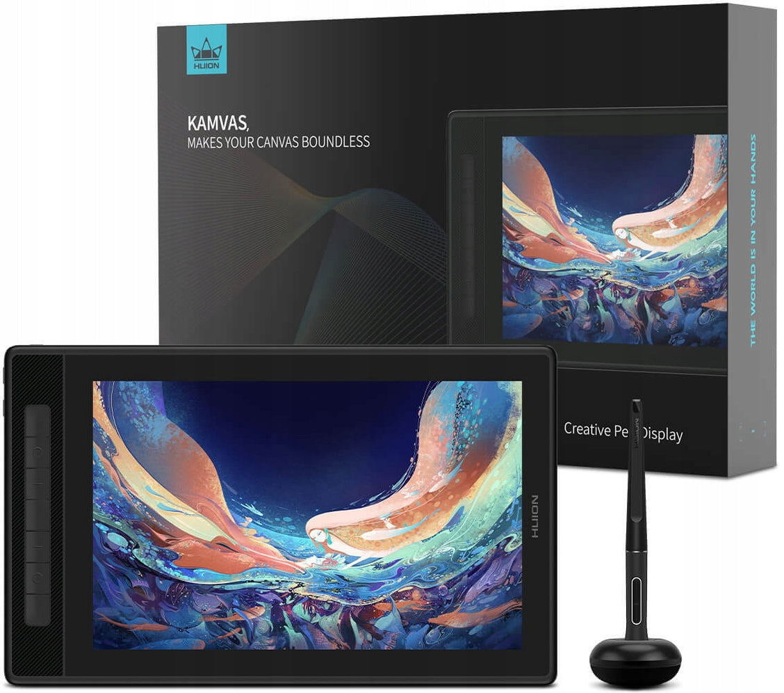 2X Graphics Tablet Huion Kamvas Pro 13 2.5K Model Kamvas Pro 13 2.5K