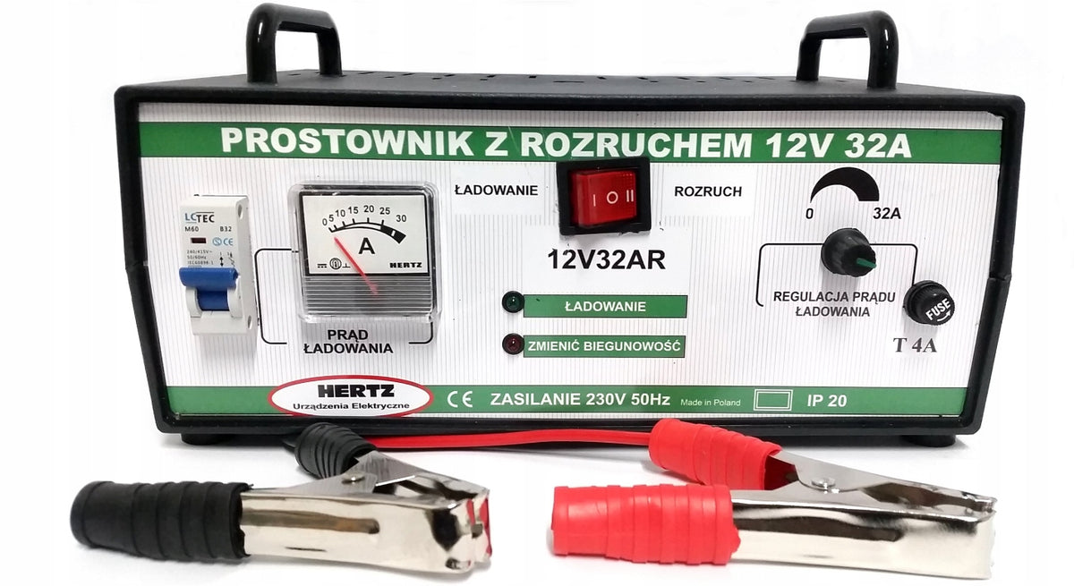 2X HERTZ RECTIFIER 12V 32A SMOOTH ADJUSTMENT 25A START 280A 12V32A/R
