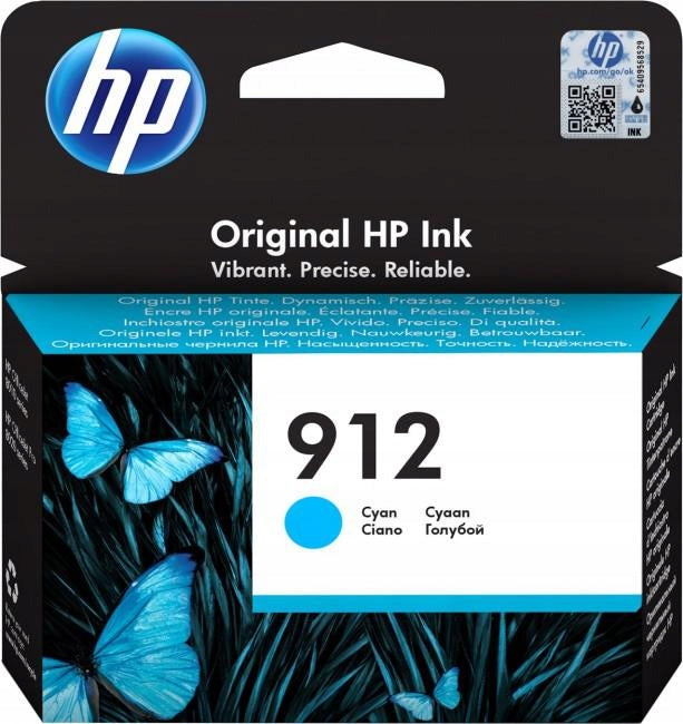 2X HP 912 Cyan (3YL77AE)