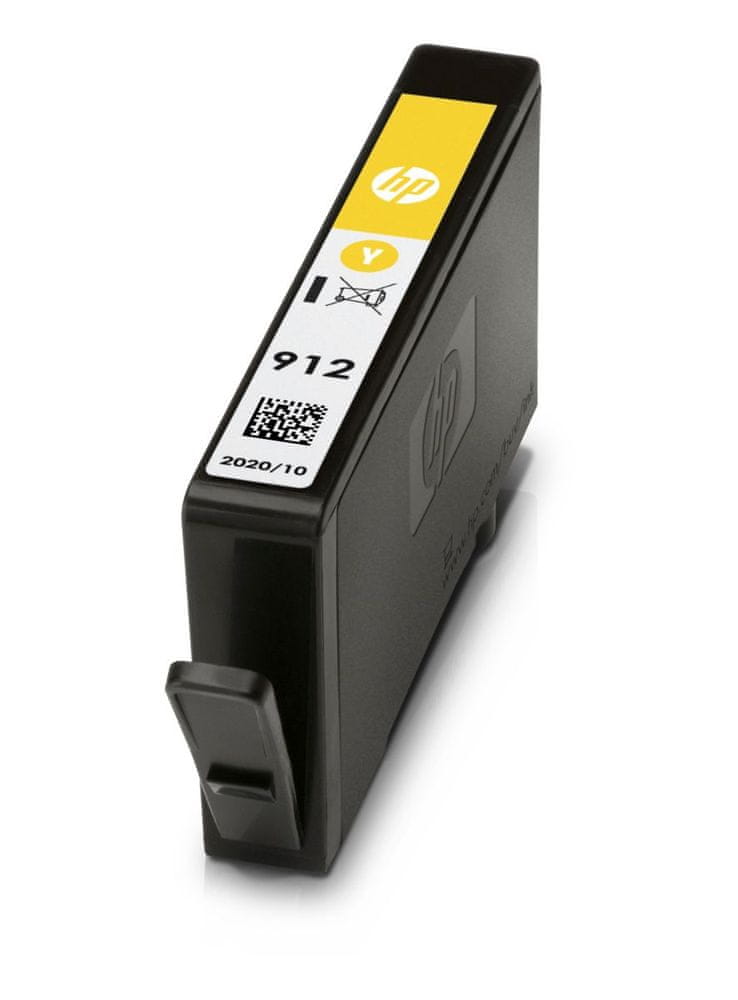 2X HP 912 Yellow (3YL79AE) Color yellow