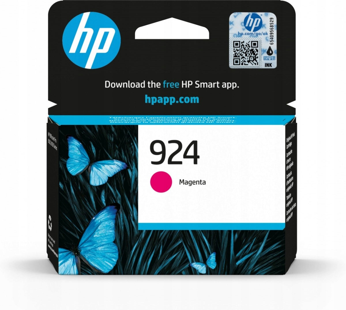 2X HP 924 Magenta ink