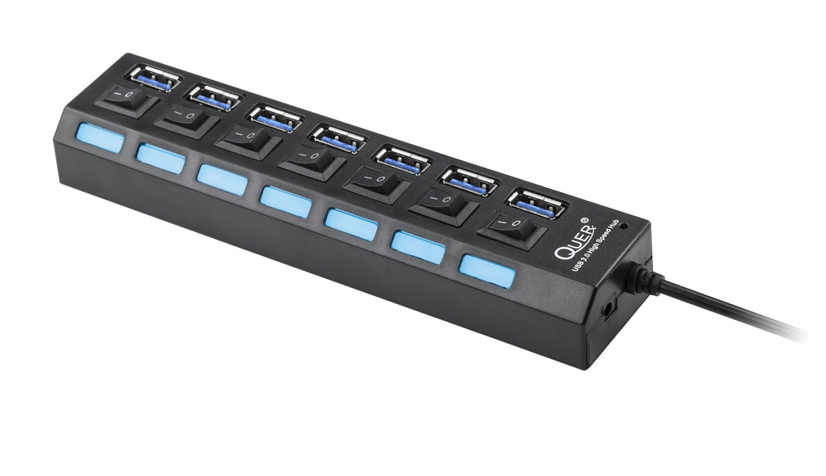 2X HUB-USB3.0-1/7 splitter for 7 sockets