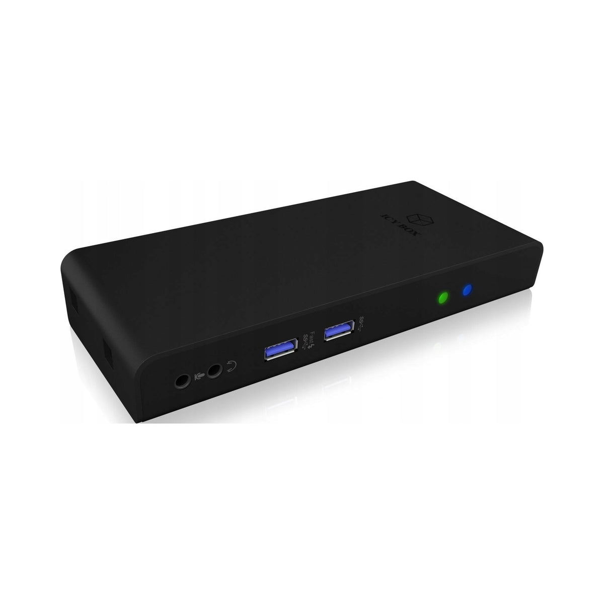 2X ICY BOX USB-C Docking Station - 2x HDMI, 4x USB 3.0, RJ-45