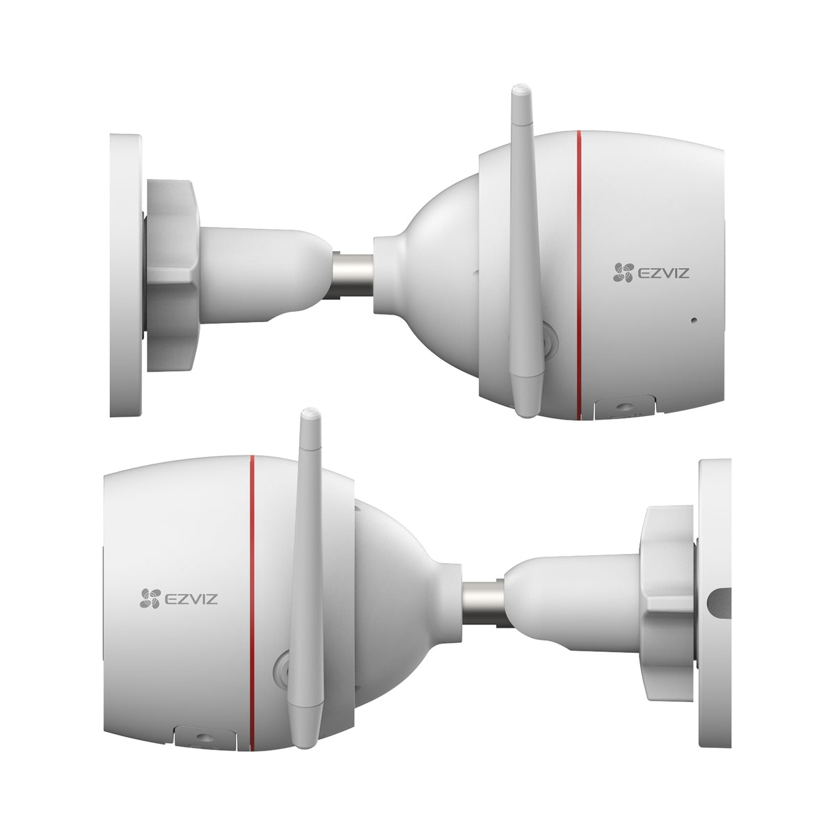 2X IP Camera EZVIZ H3c 2K+ 4MP