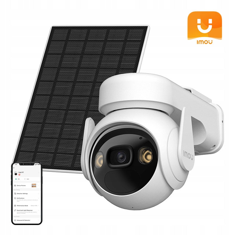 2X IP Camera Imou Cell PT kit lite 3MPx with solar panel Brand Imou