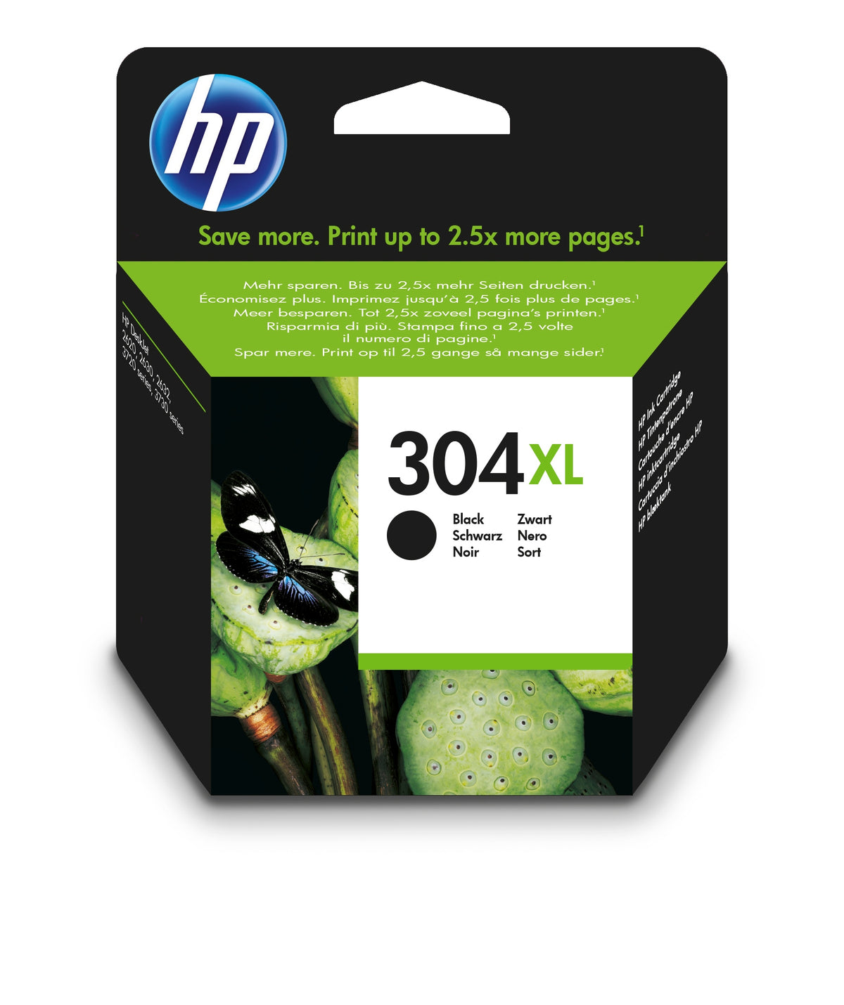 2X Ink HP 304XL black 300 p. Instant Ink Color black