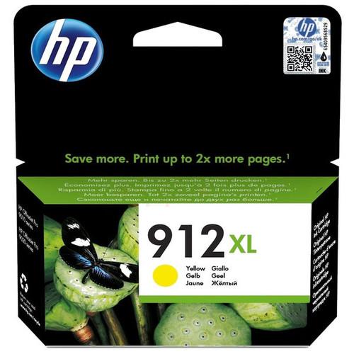 2X Ink HP 912XL yellow to 825str. Instant Ink Color yellow