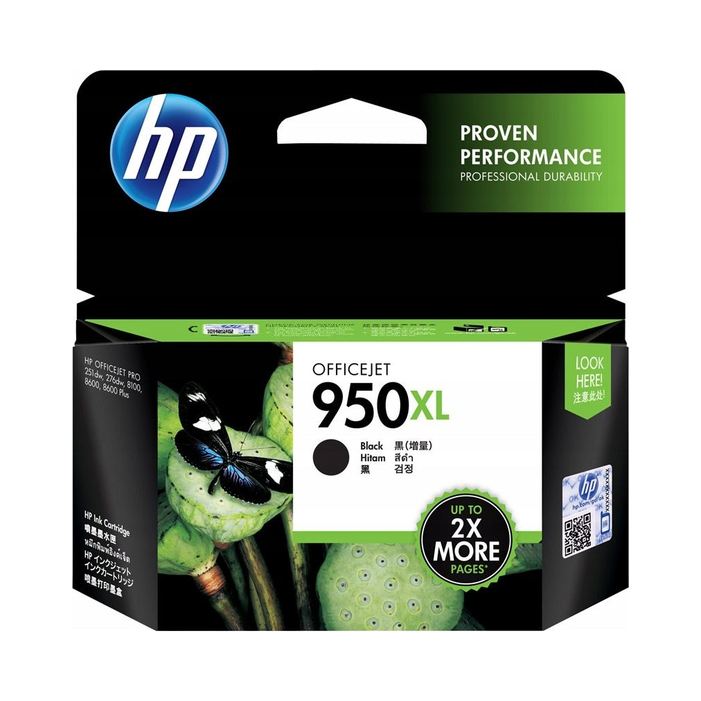 2X Ink HP 950XL black to 2300str. Instant Ink