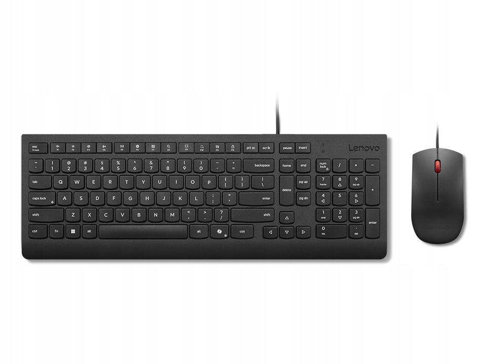 2X Keyboard + Mouse Set Lenovo Essential Wired Combo Keyboard and Mouse