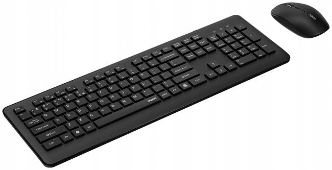 2X Keyboard + Mouse Set RAPOO 8310M Black Manufacturer Rapoo