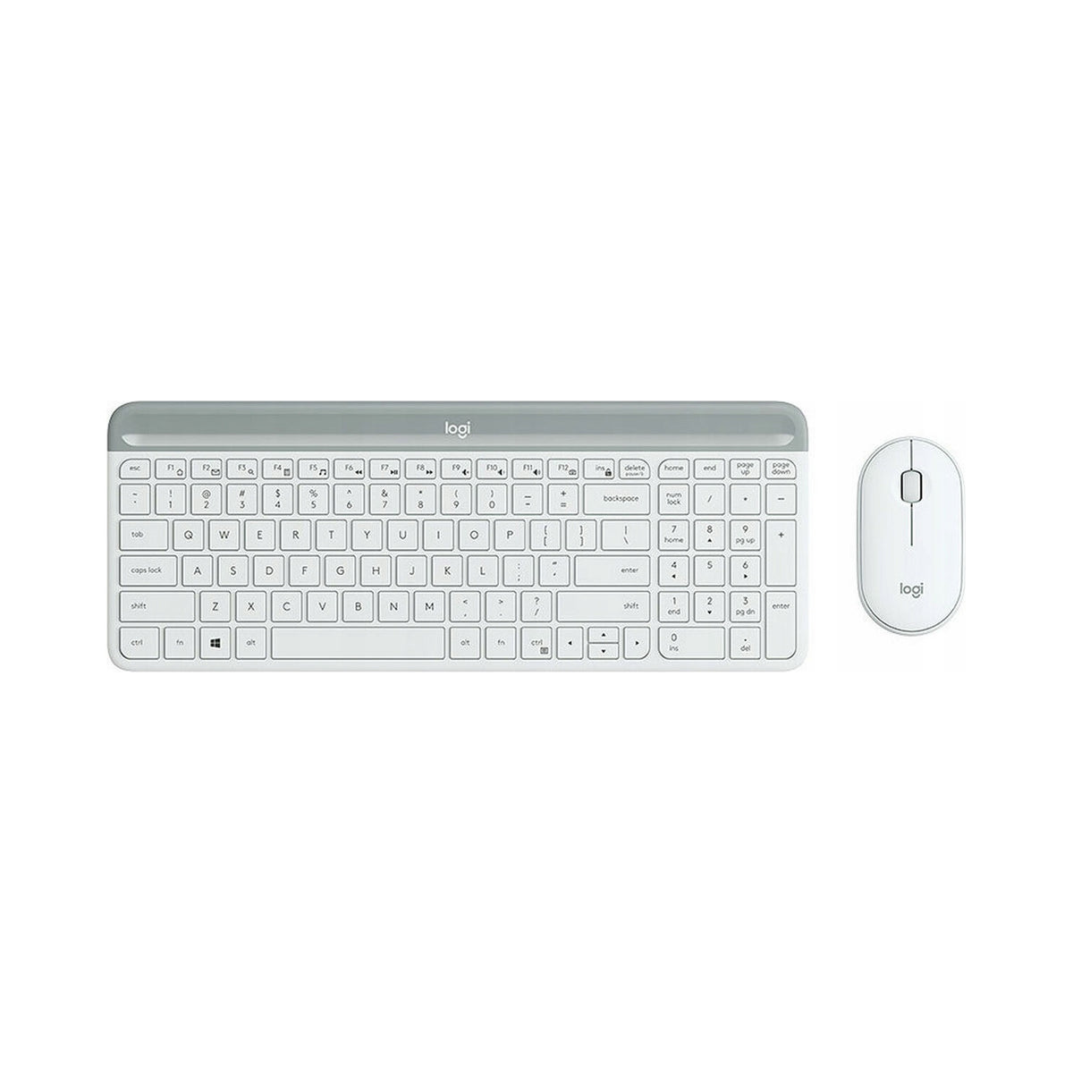 2X Keyboard and mouse set Logitech MK470 white