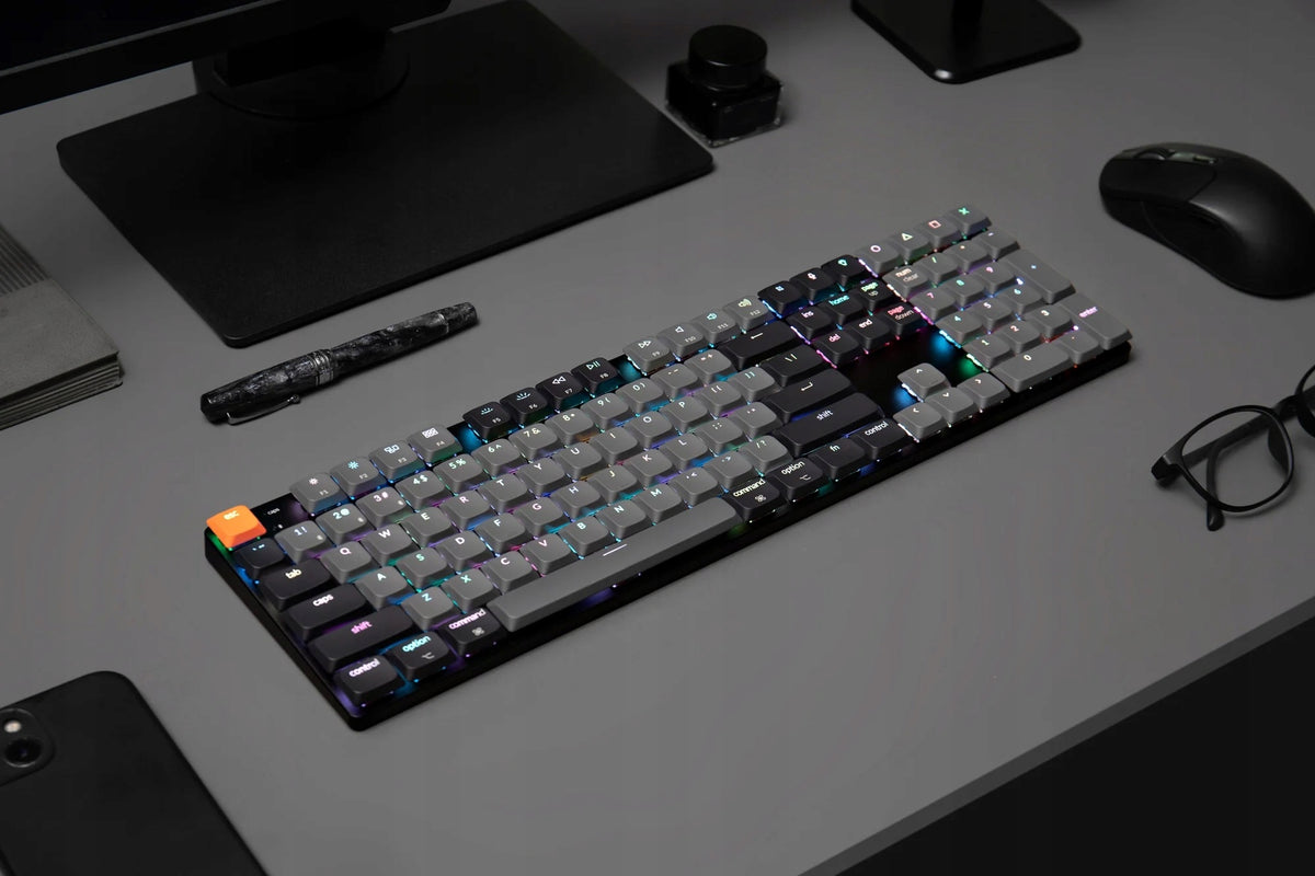 2X Keychron K5X H4 UltraSlim LowProfile Mac Win HotSwap RGB FullSize ISO Manufacturer Keychron