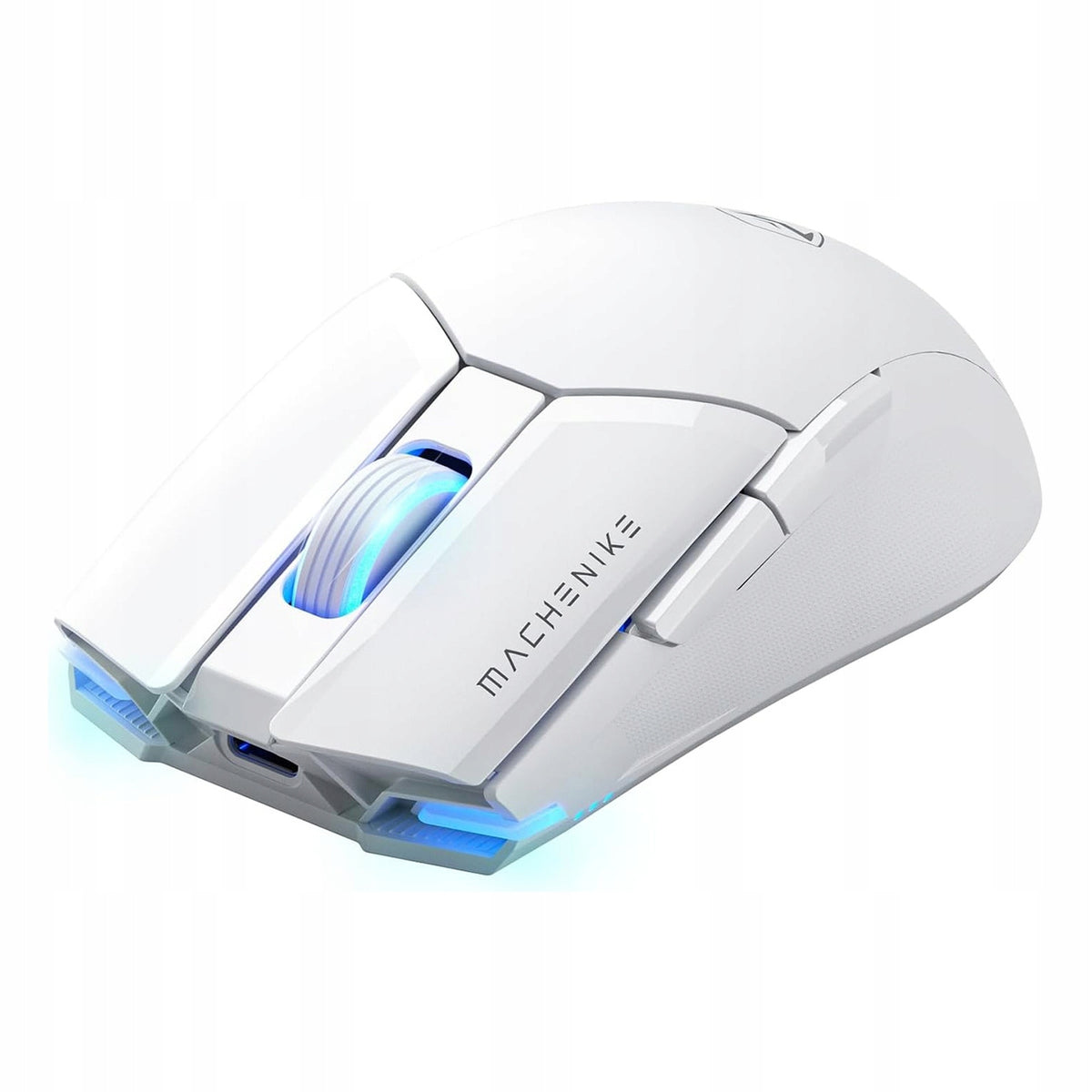 2X MACHENIKE WIRELESS GAMING MOUSE 26000 DPI WHITE RGB FATHER'S DAY