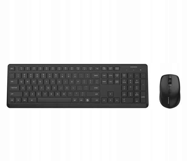 2X Membrane Keyboard Silver Monkey S42 Combo Wireless Set