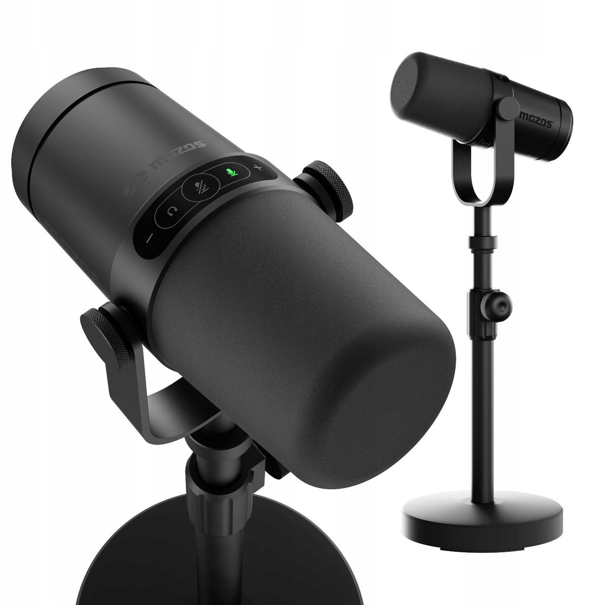 2X Microphone Mozos MKIT-STUDIO-PRO USB-C and XLR Microphone Kit