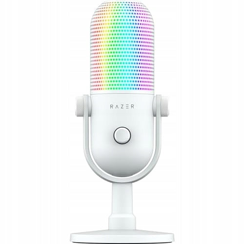 2X Microphone for PC, Laptop RAZER Seiren V3 Chroma White Manufacturer code RZ19-05060200-R3M1