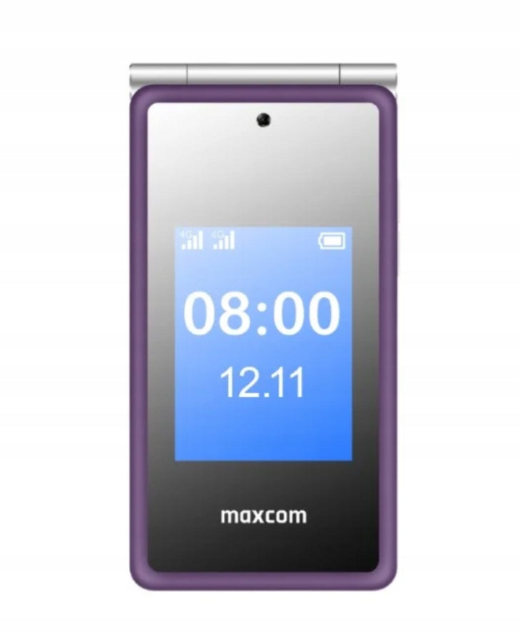 2X Mobile phone Maxcom MM835 4G with SOS flap Brand Maxcom