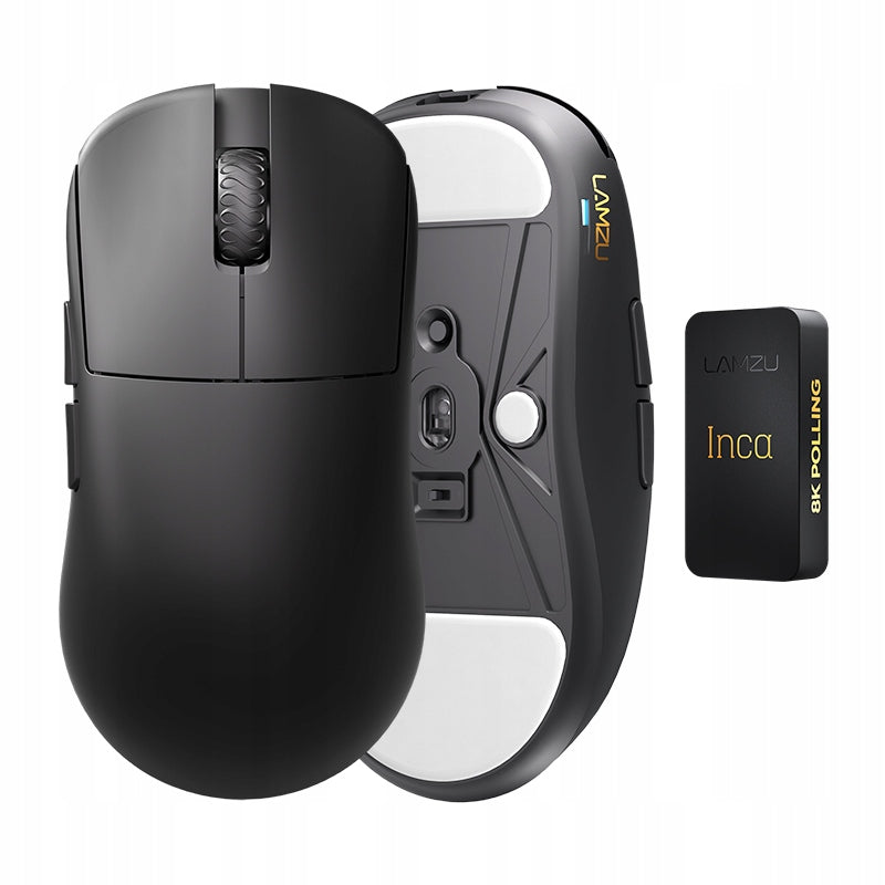 2X Mouse LAMZU Inca 8K Black Manufacturer Lamzu