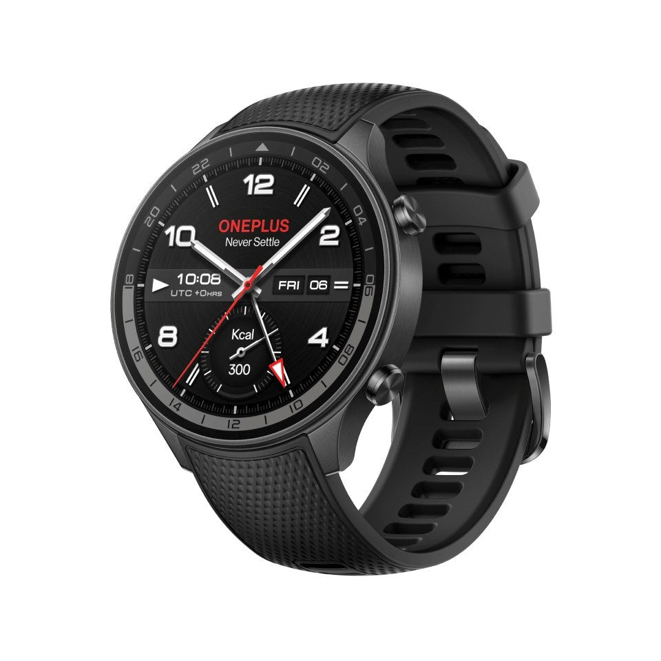 2X OnePlus Watch 2R Smart Watch, Black Brand OnePlus