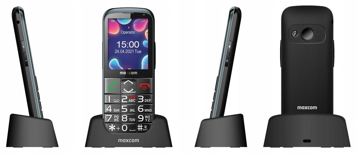 2X Phone for senior Maxcom MM724 4G HAC SOS Brand Maxcom