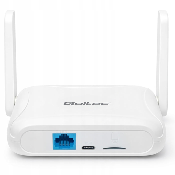 2X QOLTEC 4G LTE WiFi6 Router Manufacturer Qoltec