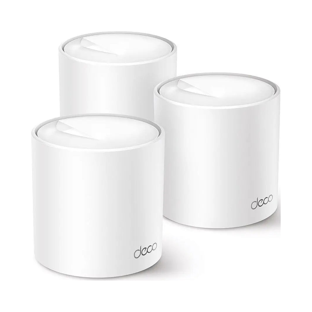 2X ROUTER TP-LINK DECO X50 3-PACK AX3000 Wi-Fi 6 3000MB/s WHITE