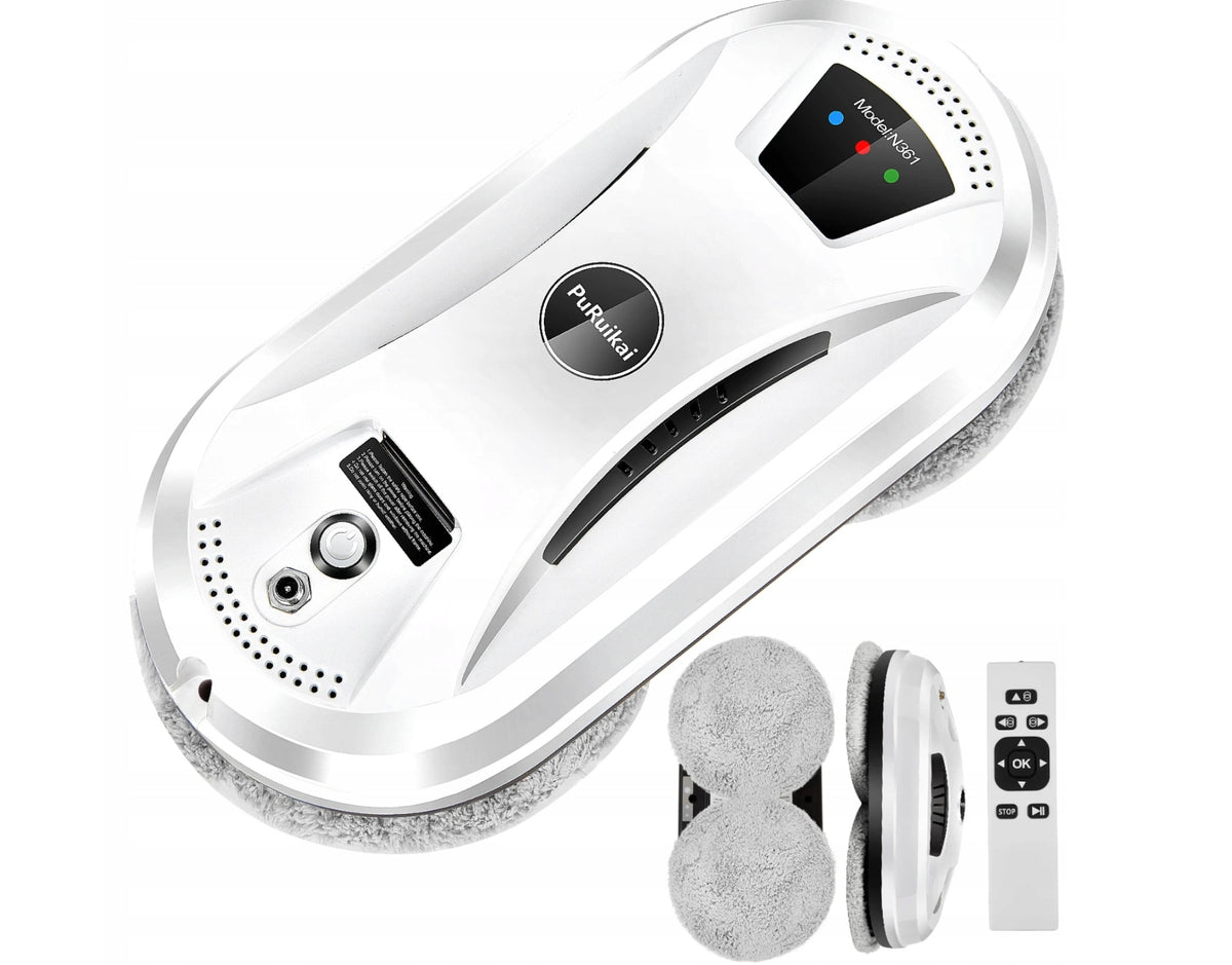 2X SMART ROBOT W11 FOR WASHING MIRROR WINDOWS AUTOMATIC WASHER ZES Brand Asato