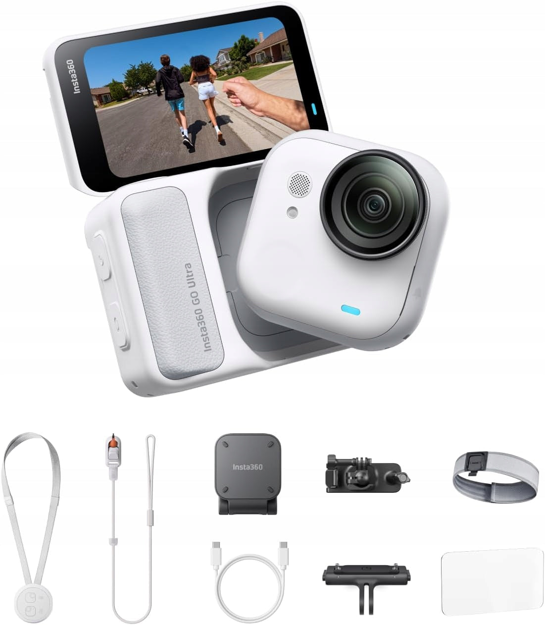 2X SPORTS CAMERA 4K MINI POV MAGNETIC LIGHT