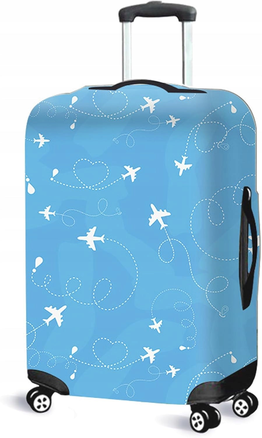 2X SUITCASE COVER FLEXIBLE 56-65 CM PROTECTIVE