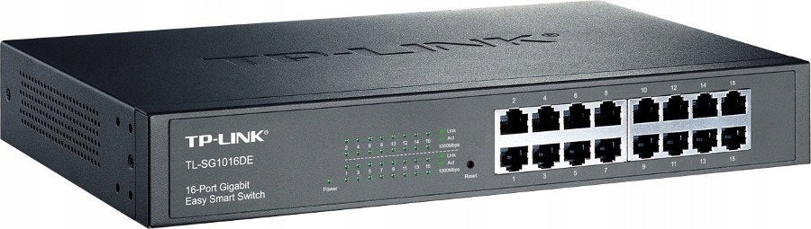 2X SWITCH TP-LINK TL-SG1016DE RACK GIGABIT SMART Manufacturer TP-Link