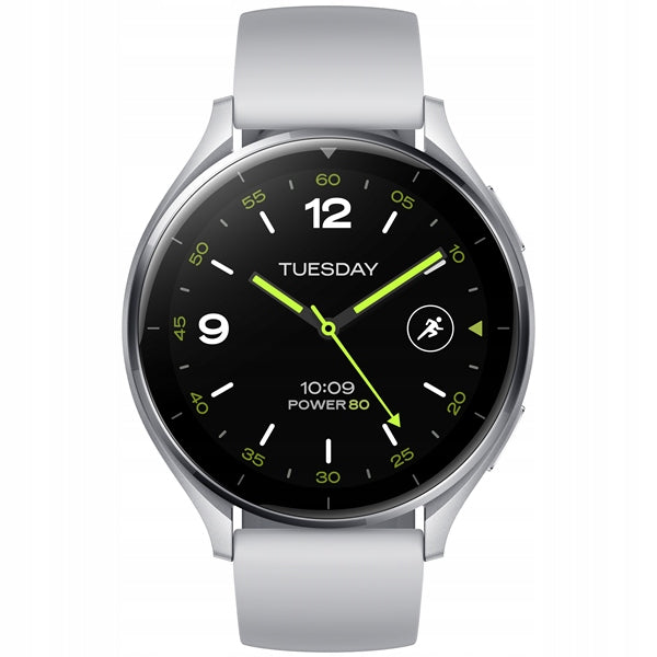 2X Smartwatch XIAOMI Watch 2 Grey 46mm with strap in gray Model Watch 2