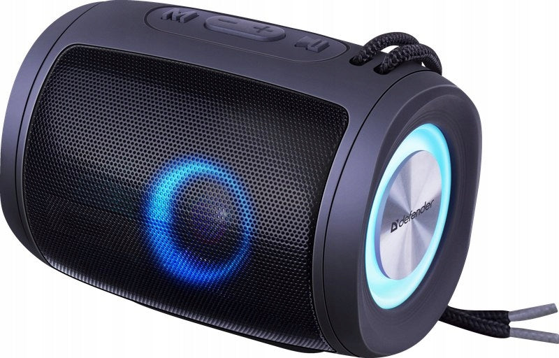 2X Speaker Defender Enjoy S200 Bluetooth 5W BT/FM/TF/USB/AUX/TWS/LED