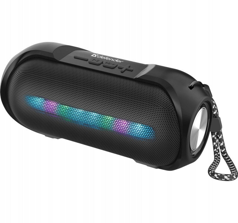 2X Speaker Defender Enjoy S400 Bluetooth 5W BT/FM/TF/USB/AUX/TWS/LED Brand Defender