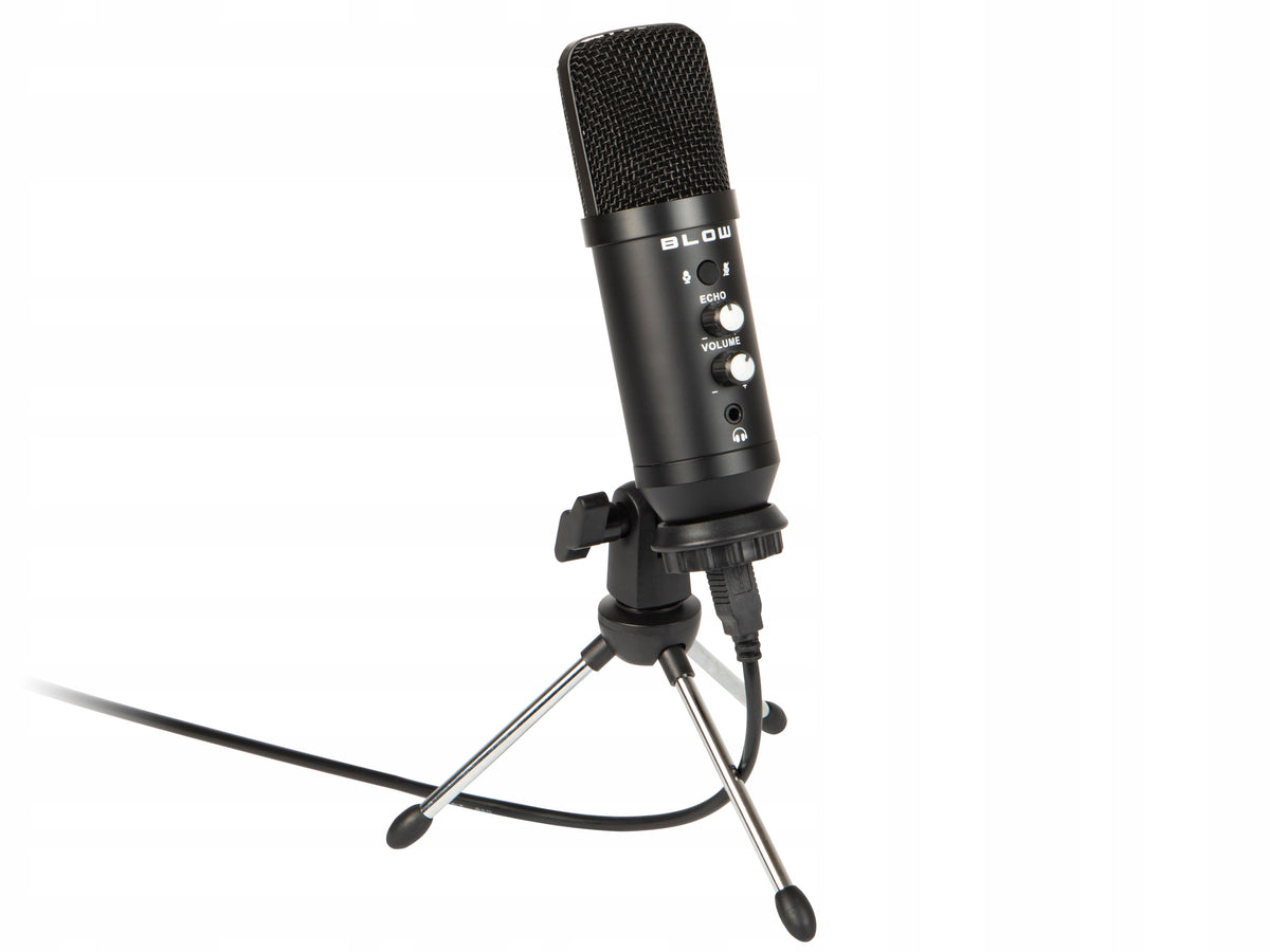 2X Studio microphone with tripod BLOW / 33-051 Manufacturer code 33-051#