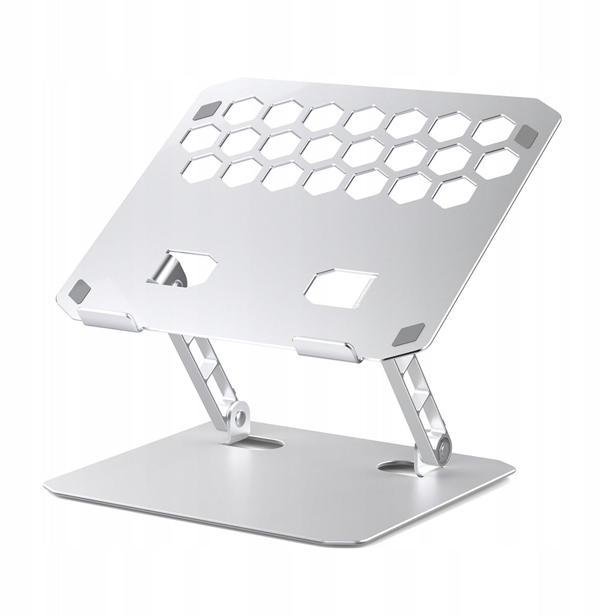 2X TABLE LAPTOP STAND UP TO 17" ADJUSTABLE FOR DESK ALUMINUM ORIC