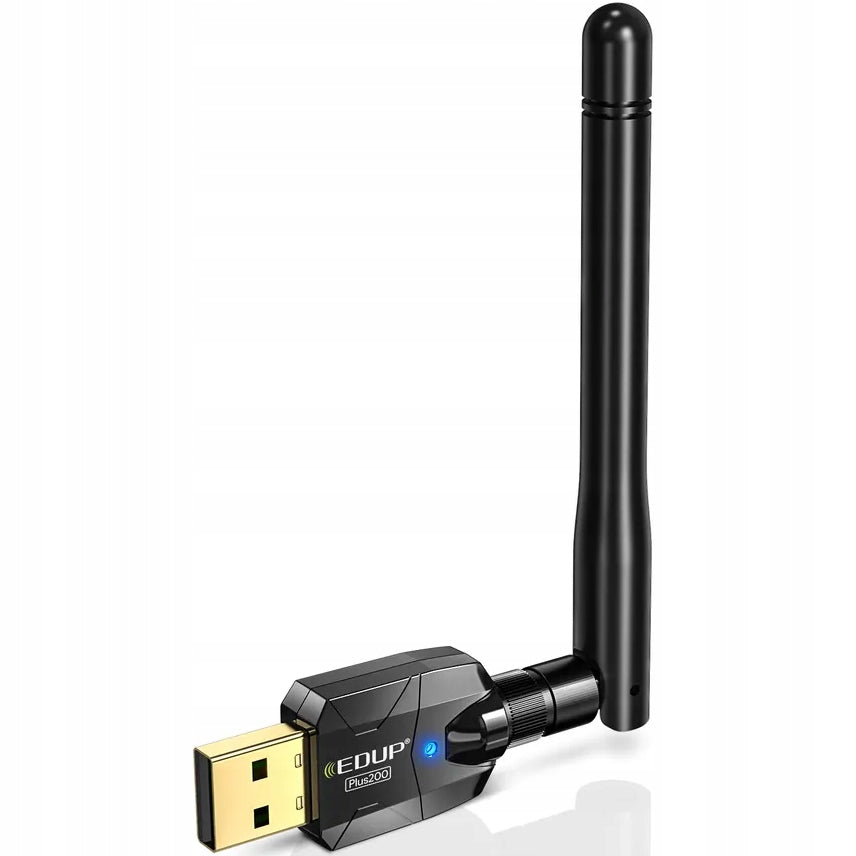 2X Transmitter EDUP EP-B3536Plus Wireless WiFi USB Bluetooth 5.1 Antenna