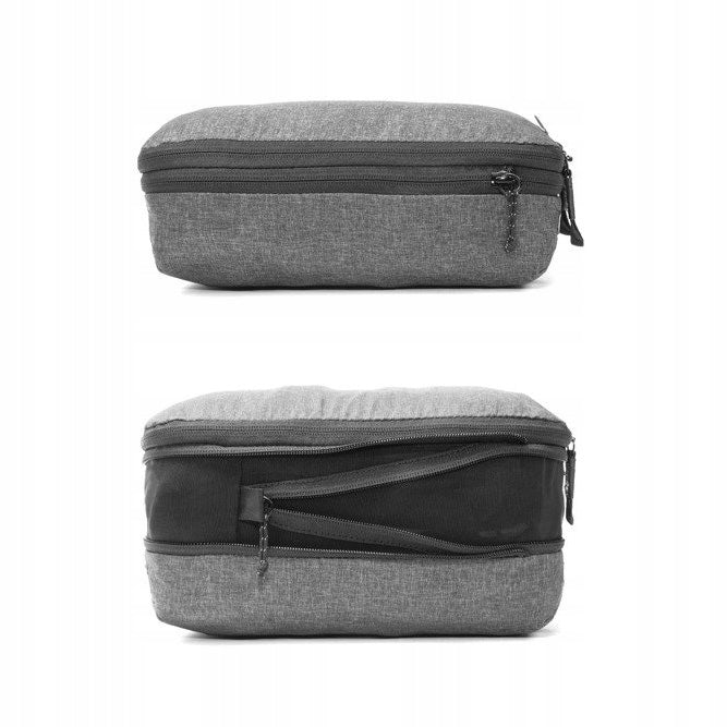 2X Travel Organizer Peak Design Travel Packing Cube Small Grey