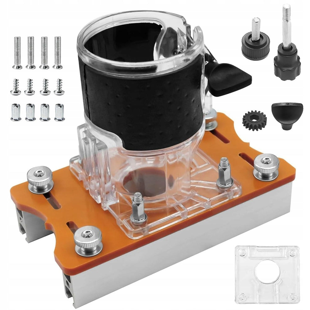 2X UNIVERSAL ERGONOMIC 65MM MILLING MACHINE BASE FOR CARPENTRY