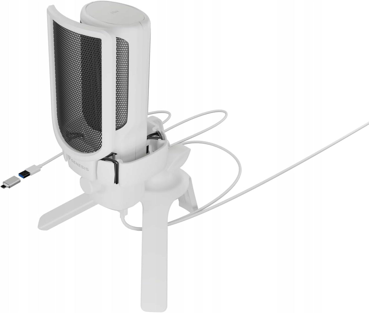2X USB CONDENSER RGB MICROPHONE FOR STREAMING GAMING Manufacturer code 5907092700229
