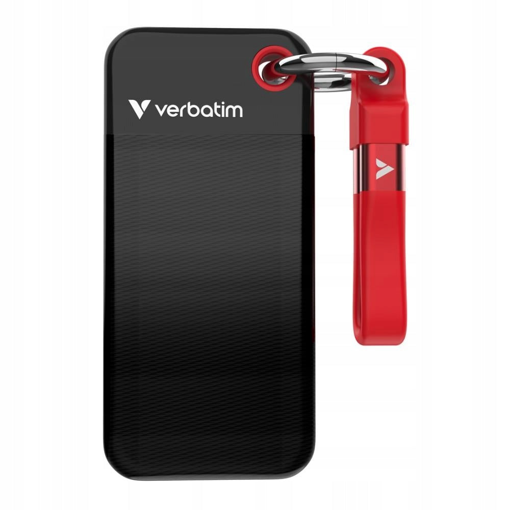 2X Verbatim Pocket SSD 2TB Black/Red