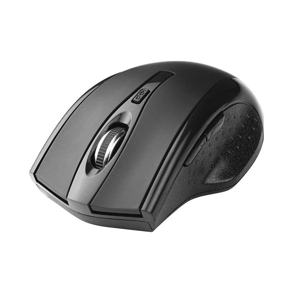 2X WIRELESS MOUSE NANO USB OPTICAL BLACK COMPUTER ERGONOMIC