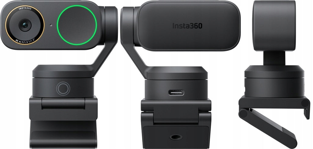 2X Webcam Insta360 Link 2 Pro 4K Gimbal AI PTZ Tracking Brand Insta360