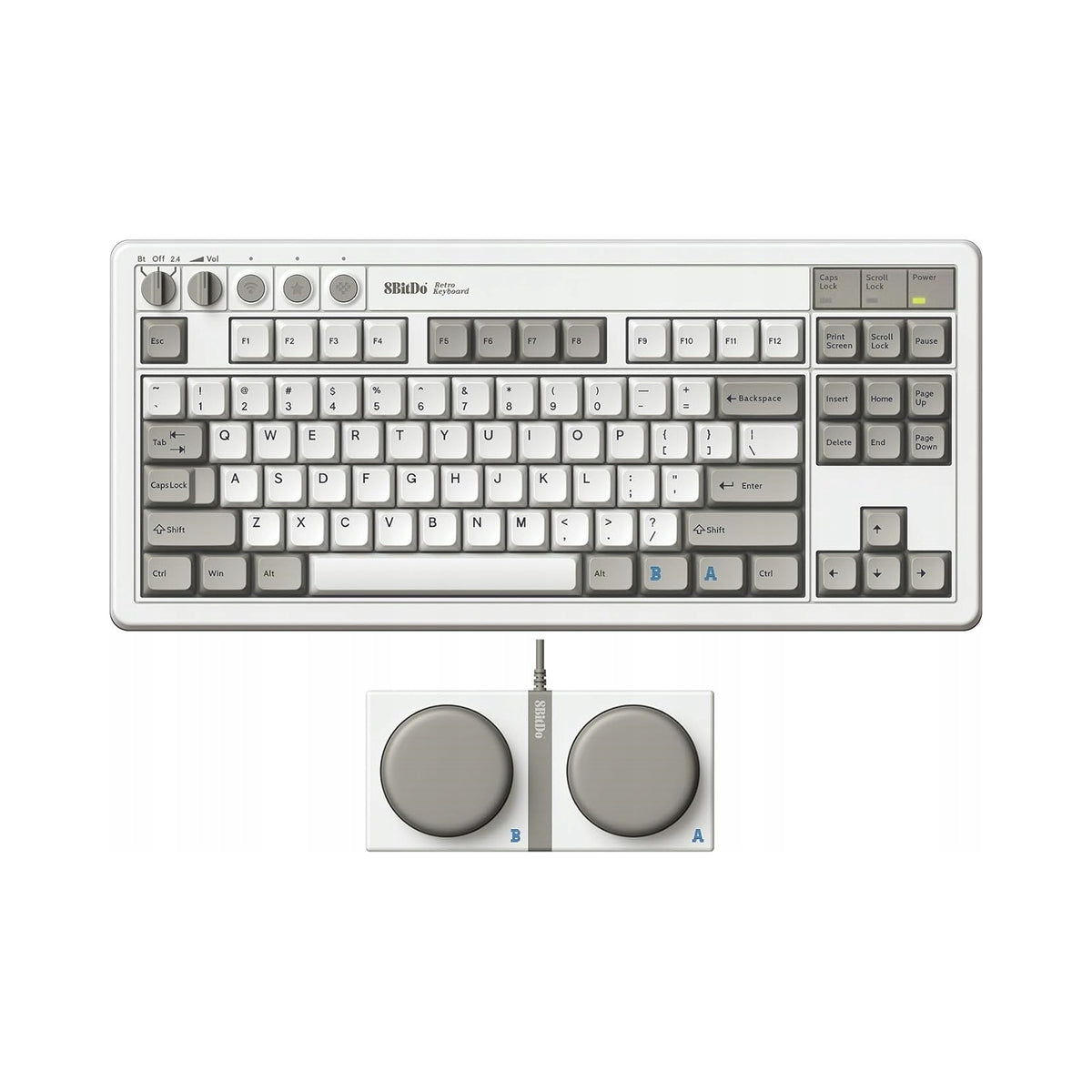 2X Wireless Keyboard 8BITDO Mechanical Keyboard M Ed.