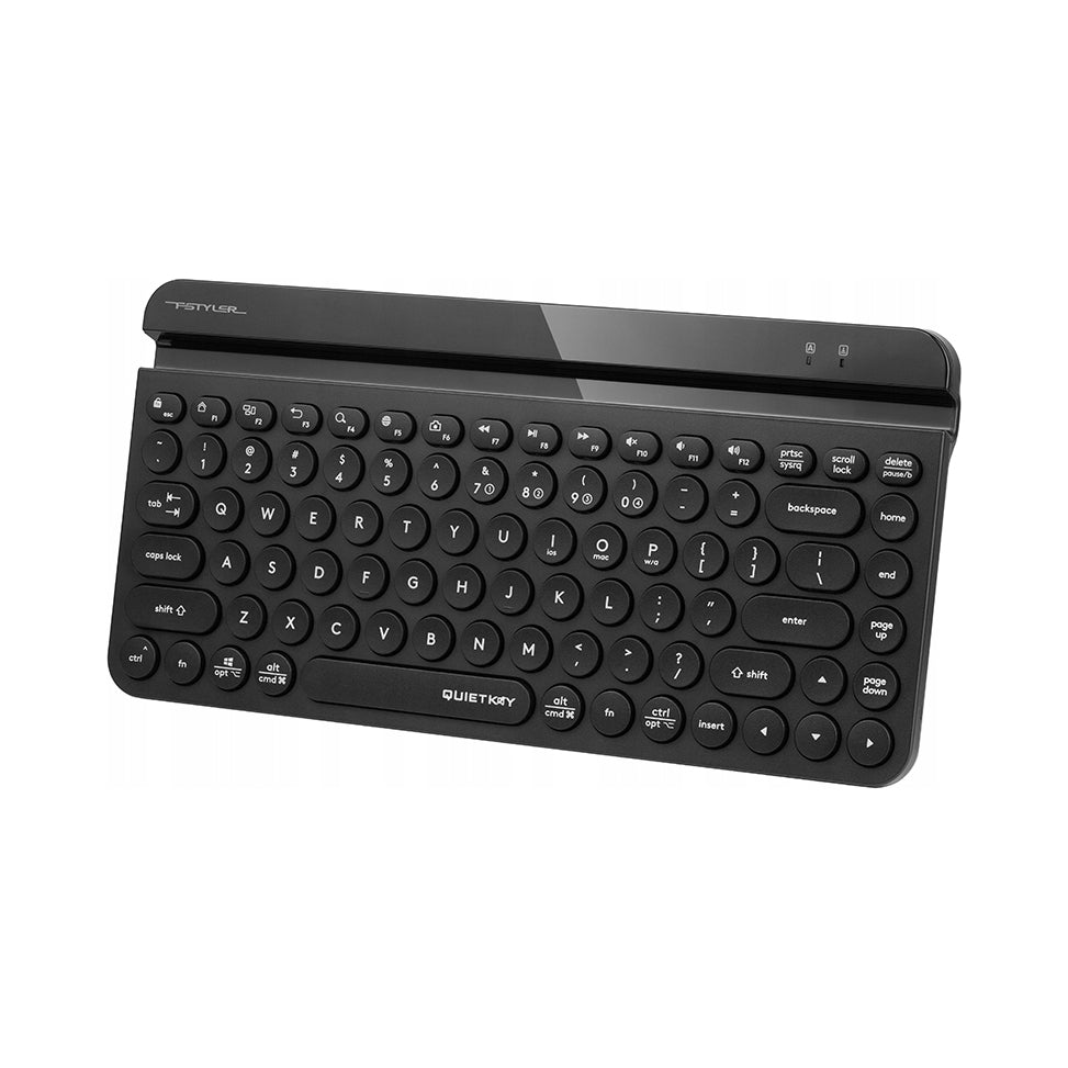2X Wireless Keyboard A4Tech FStyler FBK30 Black Membrane