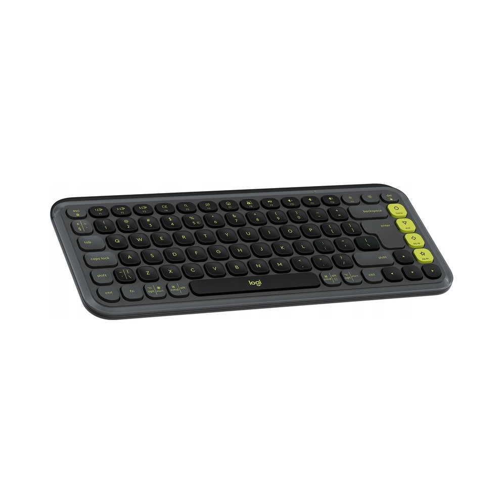 2X Wireless Keyboard LOGITECH Pop Icon Keys Graphite