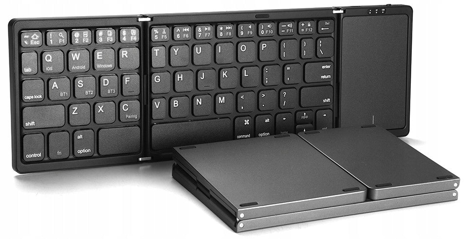2X Wireless Keyboard Portable Mobile Bluetooth Foldable B089T