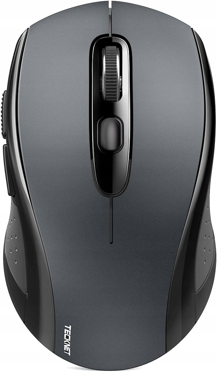 2X Wireless Mouse For Computer Bluetooth/2.4GHz White