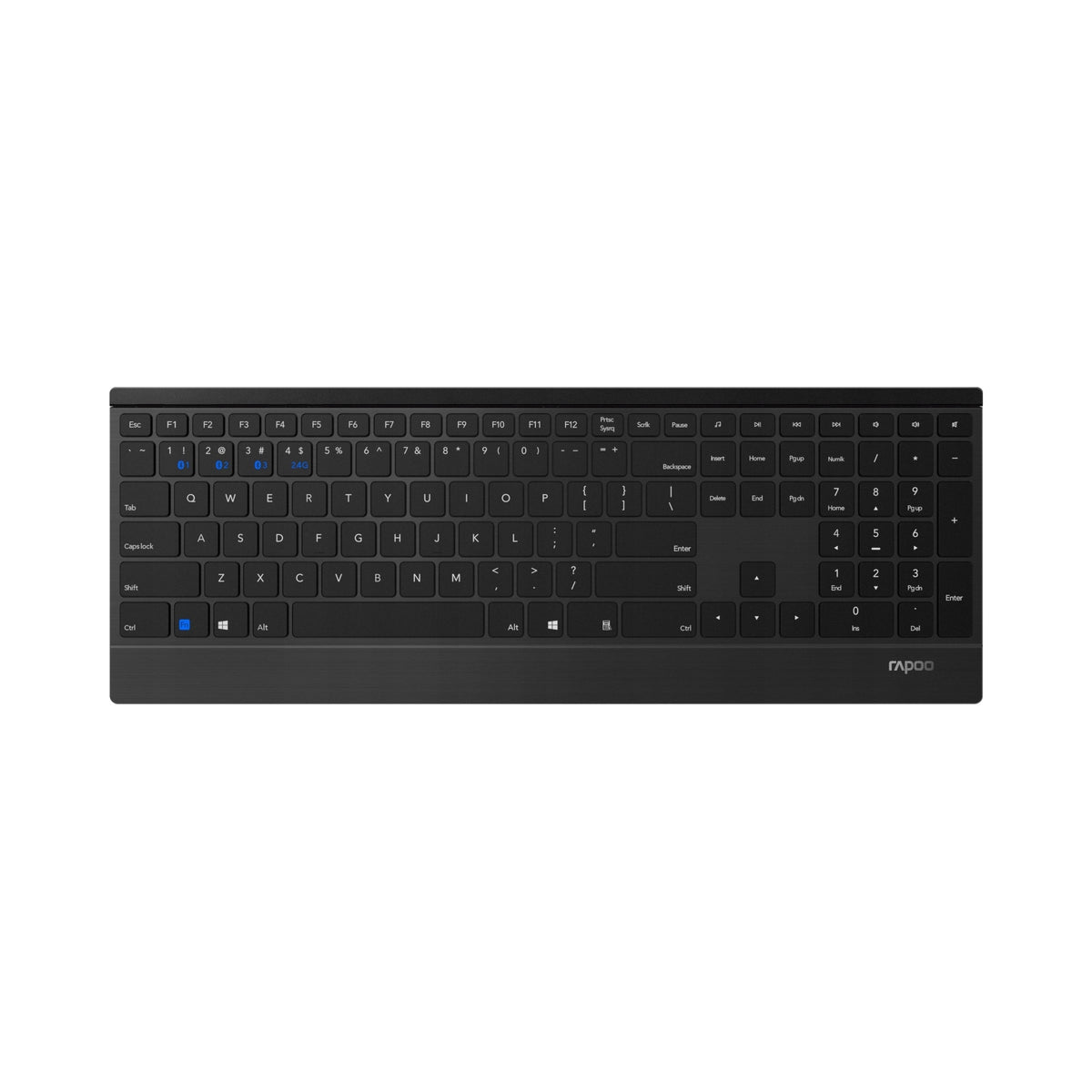 2X Wireless keyboard Rapoo 9500M WiFi and Bluetooth Multi-Mode