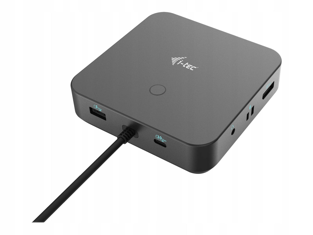 2X i-tec USB-C Docking Station - HDMI Dual DP + PD 100W with Power Adapter